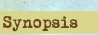Synopsis